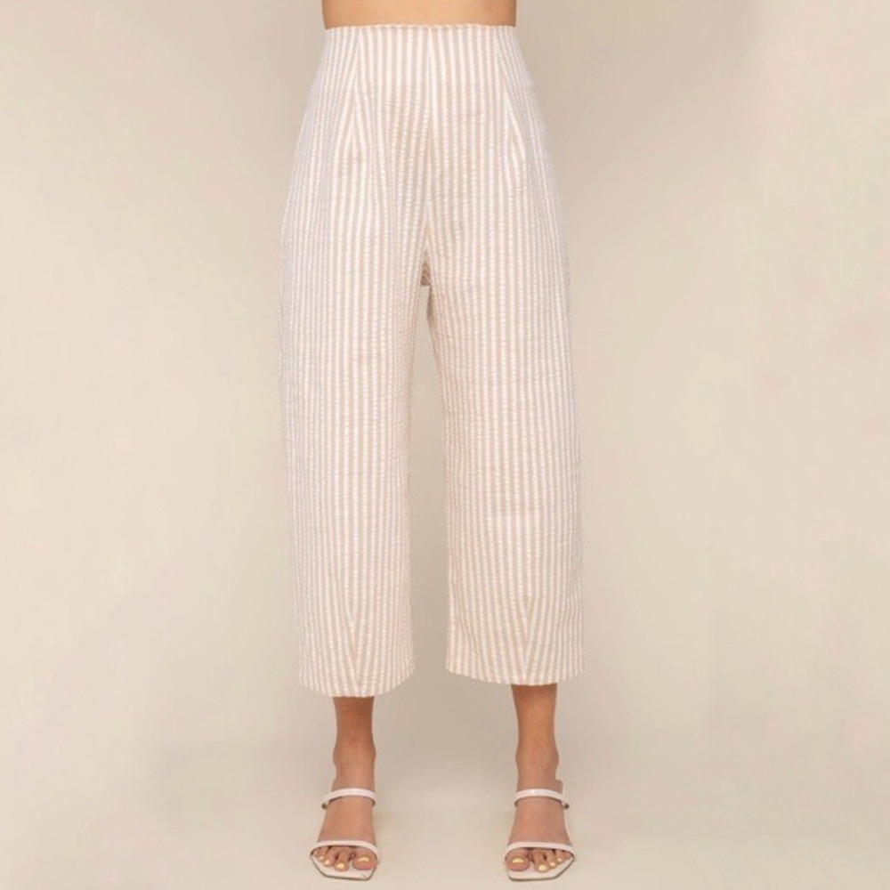 nlt‎ la | Regina Striped High Rise Pants Size L